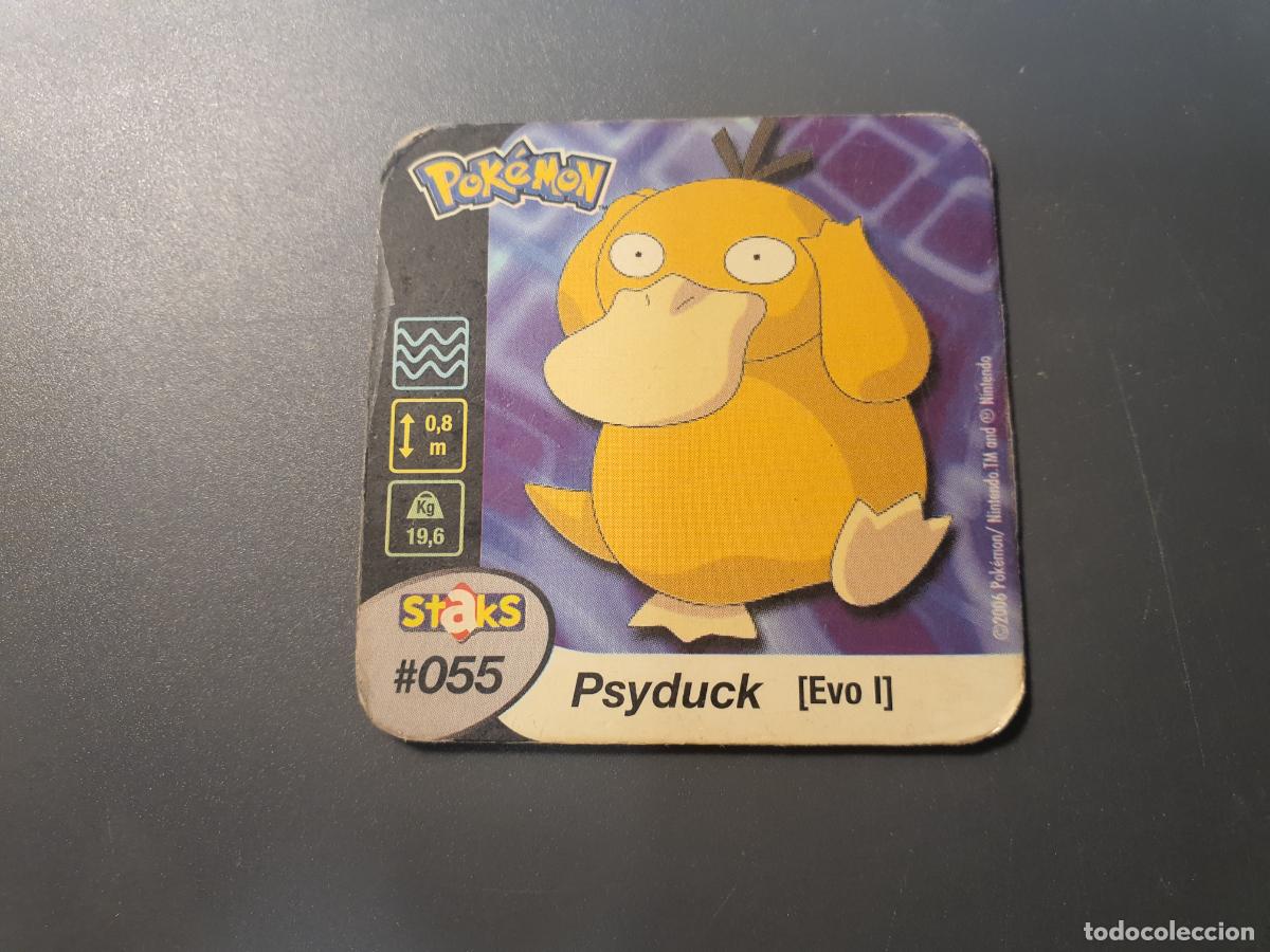 Juguetes antiguos y juegos de colecci&oacute;n: TAZO CROMO POKEMON -- 2006 -- POKEMON STAKS -- N&ordm; 55