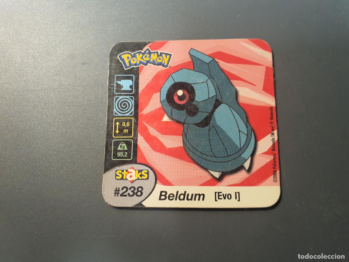 Juguetes antiguos y juegos de colecci&oacute;n: TAZO CROMO POKEMON -- 2006 -- POKEMON STAKS -- N&ordm; 238