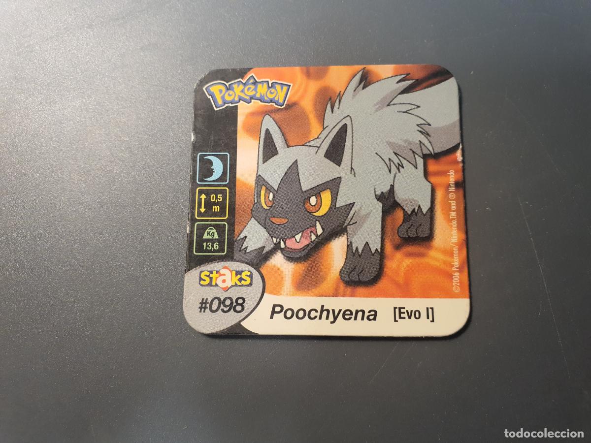Juguetes antiguos y juegos de colecci&oacute;n: TAZO CROMO POKEMON -- 2006 -- POKEMON STAKS -- N&ordm; 98