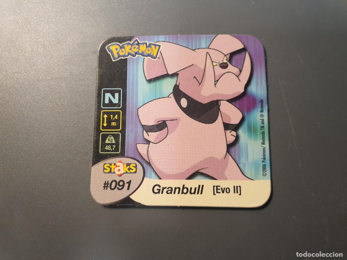 Juguetes antiguos y juegos de colecci&oacute;n: TAZO CROMO POKEMON -- 2006 -- POKEMON STAKS -- N&ordm; 91