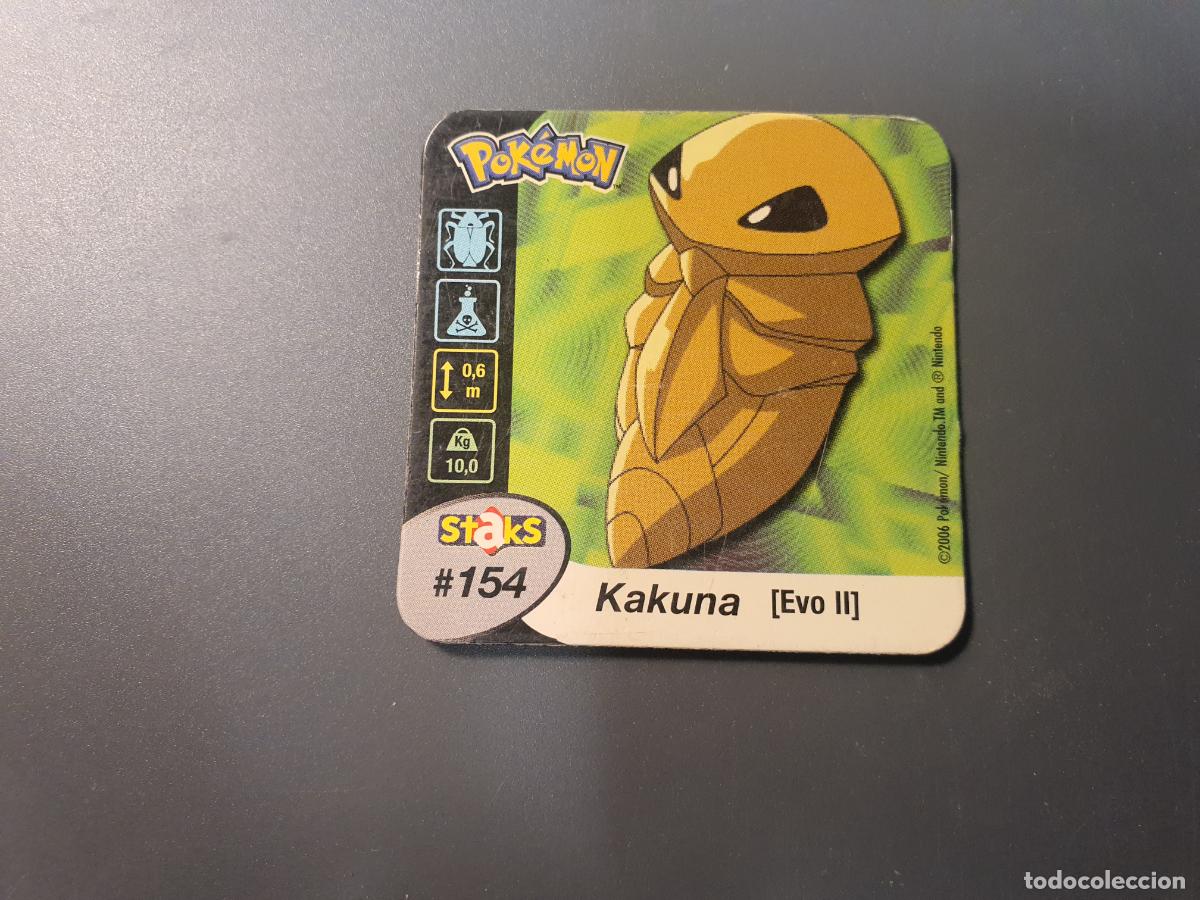 Juguetes antiguos y juegos de colecci&oacute;n: TAZO CROMO POKEMON -- 2006 -- POKEMON STAKS -- N&ordm; 154