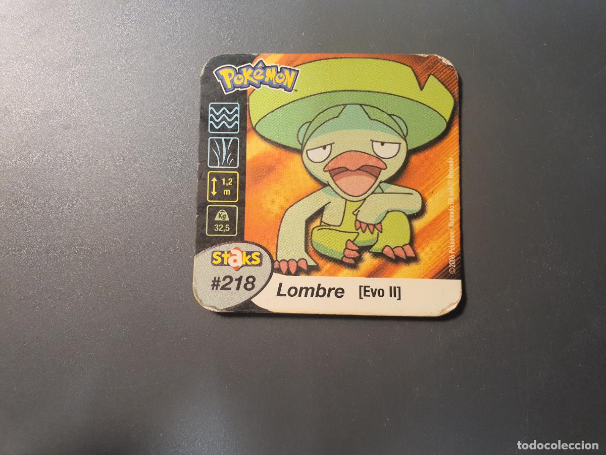 Juguetes antiguos y juegos de colecci&oacute;n: TAZO CROMO POKEMON -- 2006 -- POKEMON STAKS -- N&ordm; 218