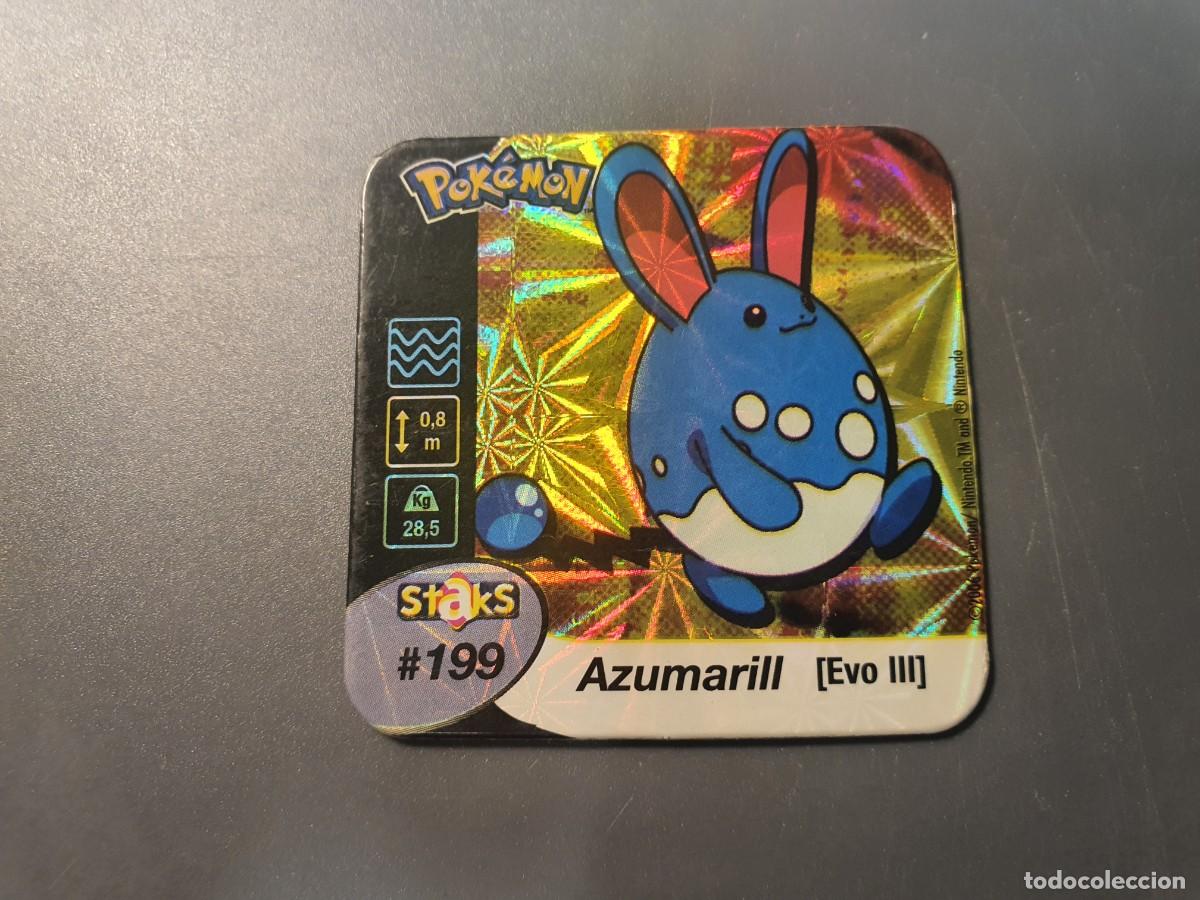 Juguetes antiguos y juegos de colecci&oacute;n: TAZO CROMO POKEMON -- 2006 -- POKEMON STAKS -- N&ordm; 199