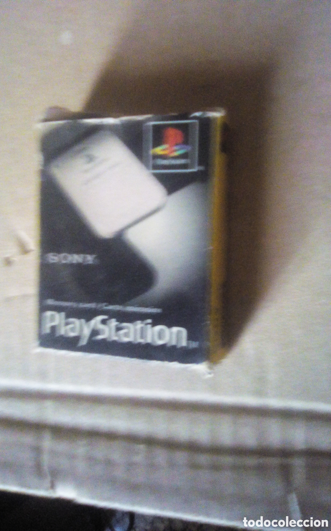 Juguetes antiguos y juegos de colecci&oacute;n: Caja cart&oacute;n de la memory card de la Playstation.
