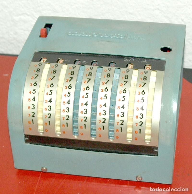 Juguetes antiguos y juegos de colecci&oacute;n: -- sumadora Addipresto--