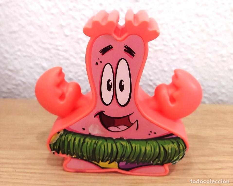 Juguetes antiguos y juegos de colecci&oacute;n: FIGURA PATRICIO COLECCI&Oacute;N BOB ESPONJA BURGER KING 2018