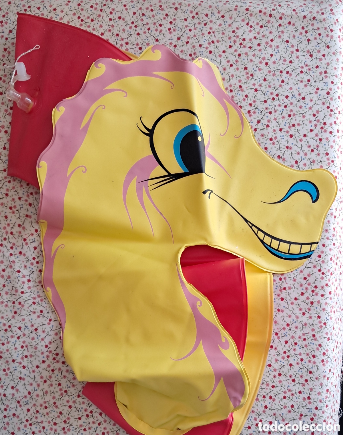 Antique Toys and Collectible Games: Flotador con cabeza de caballito de mar a&ntilde;os 80-90