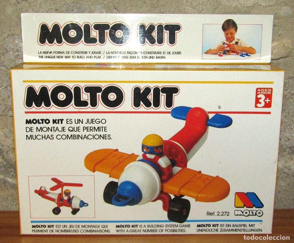 Juguetes antiguos y juegos de colecci&oacute;n: MOLTO KIT: HELICOPTERO Y AVION - REF. 2272 - KIT DE MONTAJE - NUEVO Y EN SU CAJA - A&Ntilde;OS 80