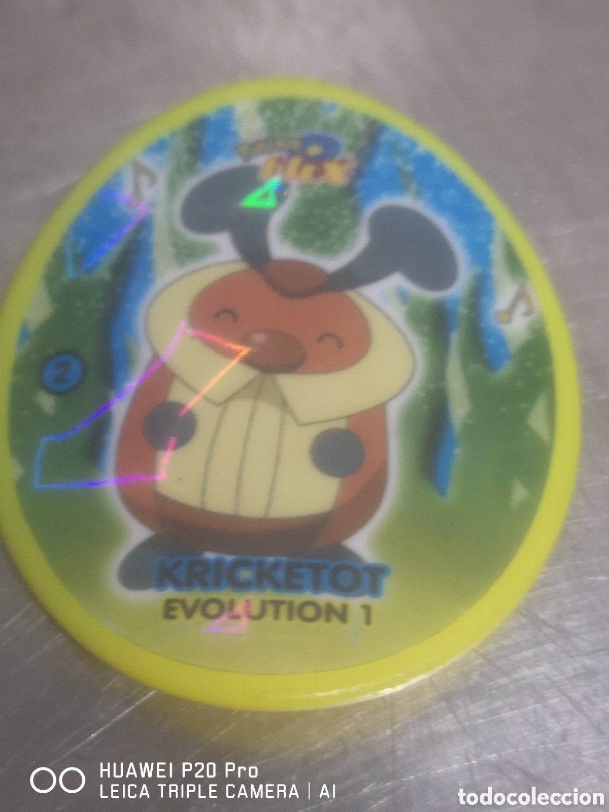 Juguetes antiguos y juegos de colecci&oacute;n: TAZO POKEMON BLIX -- 2009 -- POKEMON KRICKETOT 2