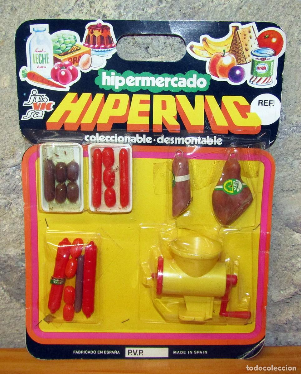 Juguetes antiguos y juegos de colecci&oacute;n: ANTIGUO BLISTER HIPERMERCADO HIPERVIC - JUVICSA - TAMA&Ntilde;O NANCY - NUEVO - COCINITAS COMIDITAS