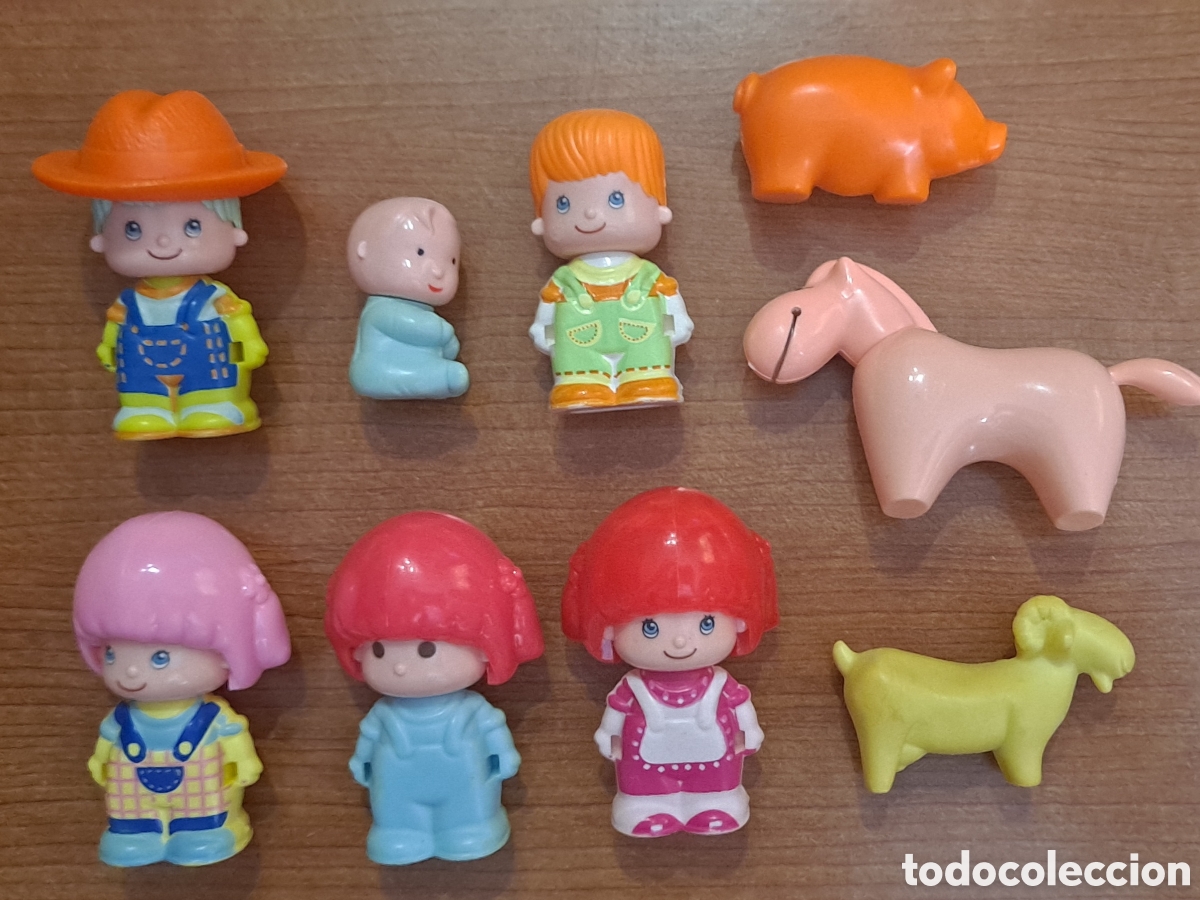 Juguetes antiguos y juegos de colecci&oacute;n: Pin y Pon mu&ntilde;ecos lote