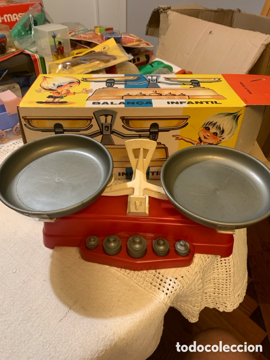 Juguetes antiguos y juegos de colecci&oacute;n: Balan&ccedil;a de brincar Baquelite Liz Portugal