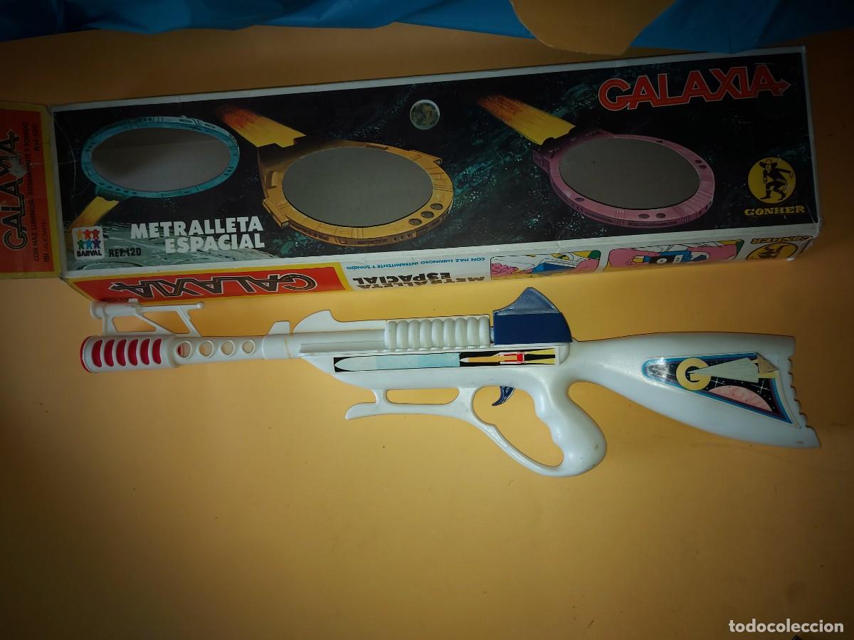 Juguetes antiguos y juegos de colecci&oacute;n: METRALLETA ESPACIAL GALAXIA, DE GONHER,