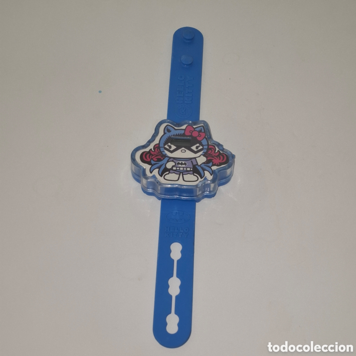 Juguetes antiguos y juegos de colecci&oacute;n: RELOJ PROMOCIONAL HAPPY MEAL MCDONALD'S HELLO KITTY DC COMIC