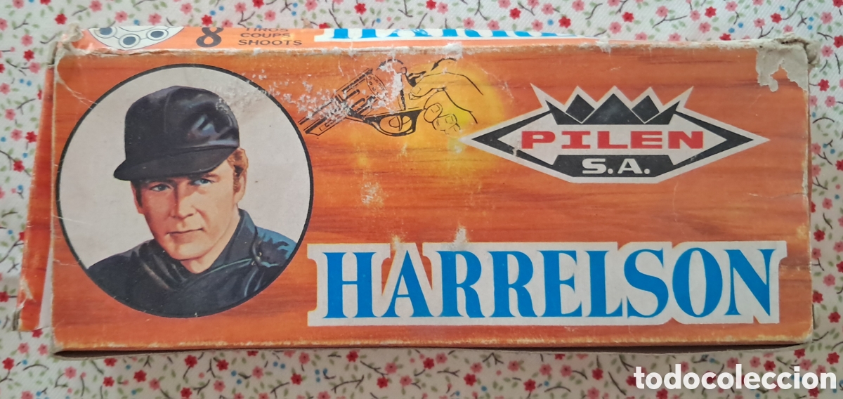 Juguetes antiguos y juegos de colecci&oacute;n: PILEN. Pistola de Harrelson a&ntilde;os 80