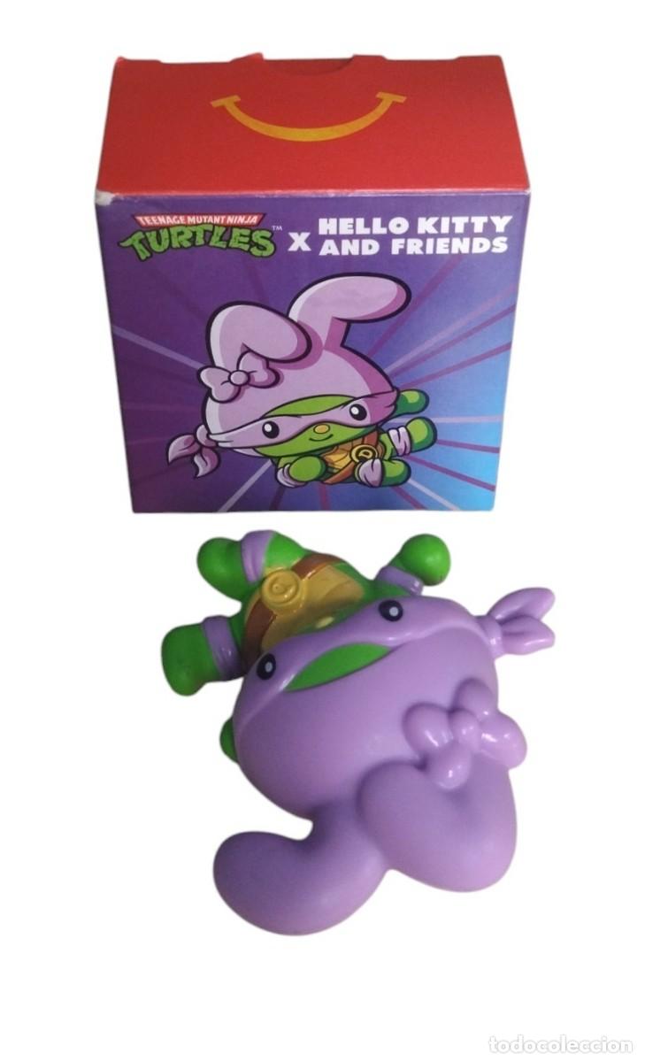 Juguetes antiguos y juegos de colecci&oacute;n: FIGURA MY MELODY X DONATELLO - TEENAGE MUTANT NINJA TURTLES X HELLO KITTY AND FRIENDS. MCDONALD'S.