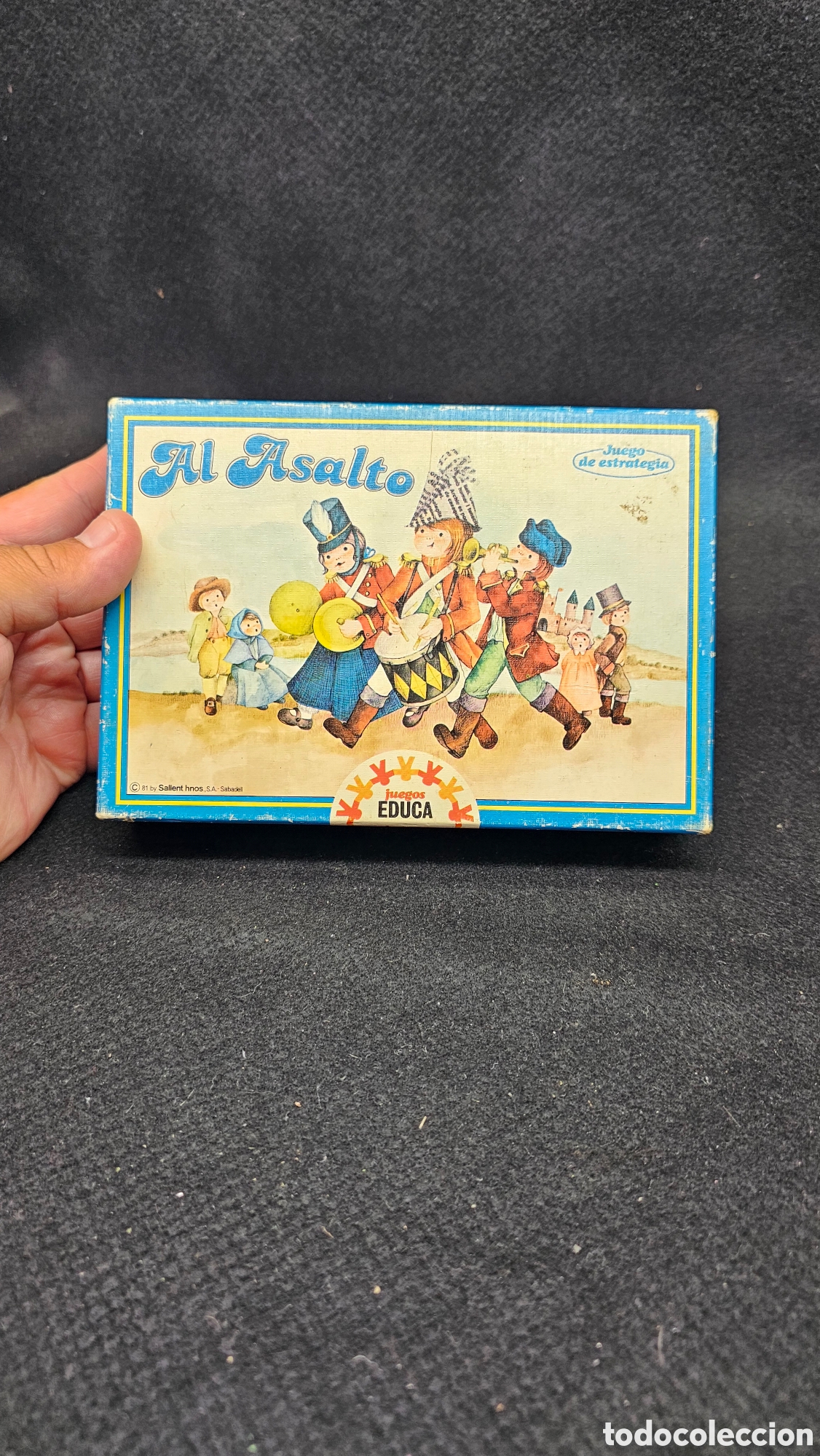 Juguetes antiguos y juegos de colecci&oacute;n: Antiguo juego de mesa