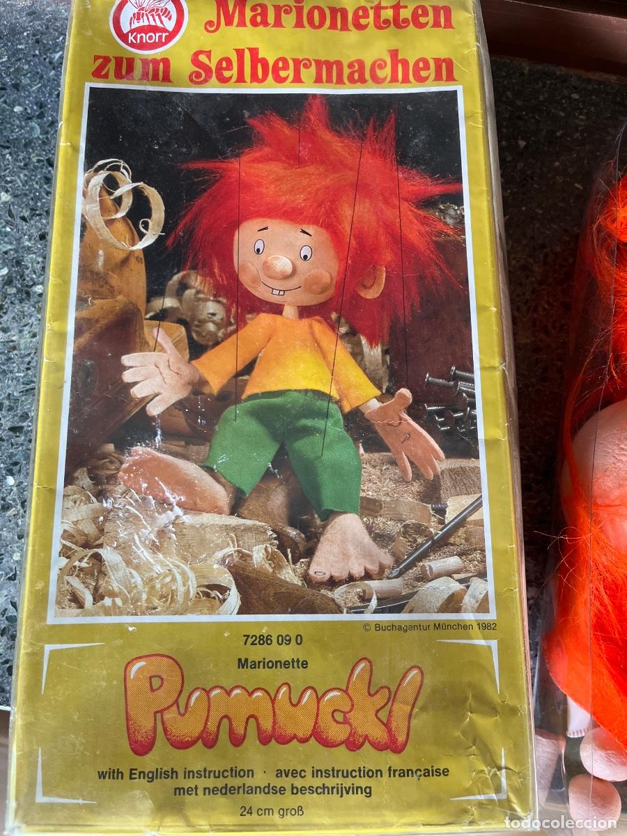 Juguetes antiguos y juegos de colecci&oacute;n: Pumukl - Pumuki - marioneta para hacer t&uacute; mismo