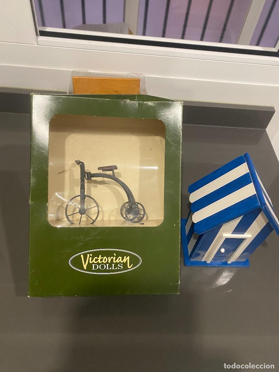 Juguetes antiguos y juegos de colecci&oacute;n: Miniaturas de madera de juguete
