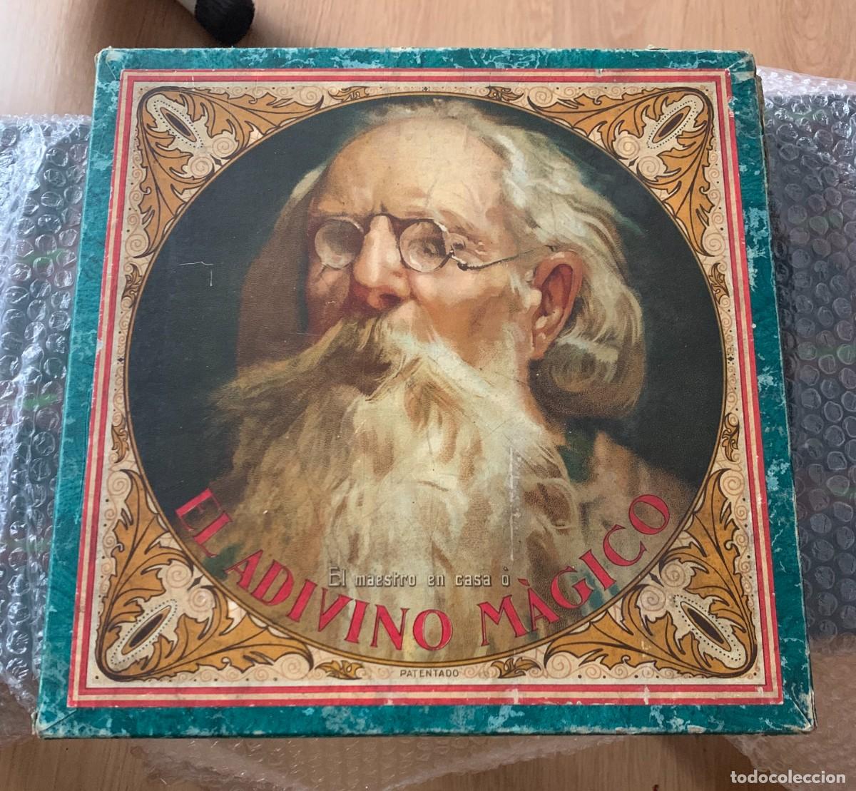 Juguetes antiguos y juegos de colecci&oacute;n: El adivino m&aacute;gico de Borr&aacute;s (a&ntilde;os 1920-30)