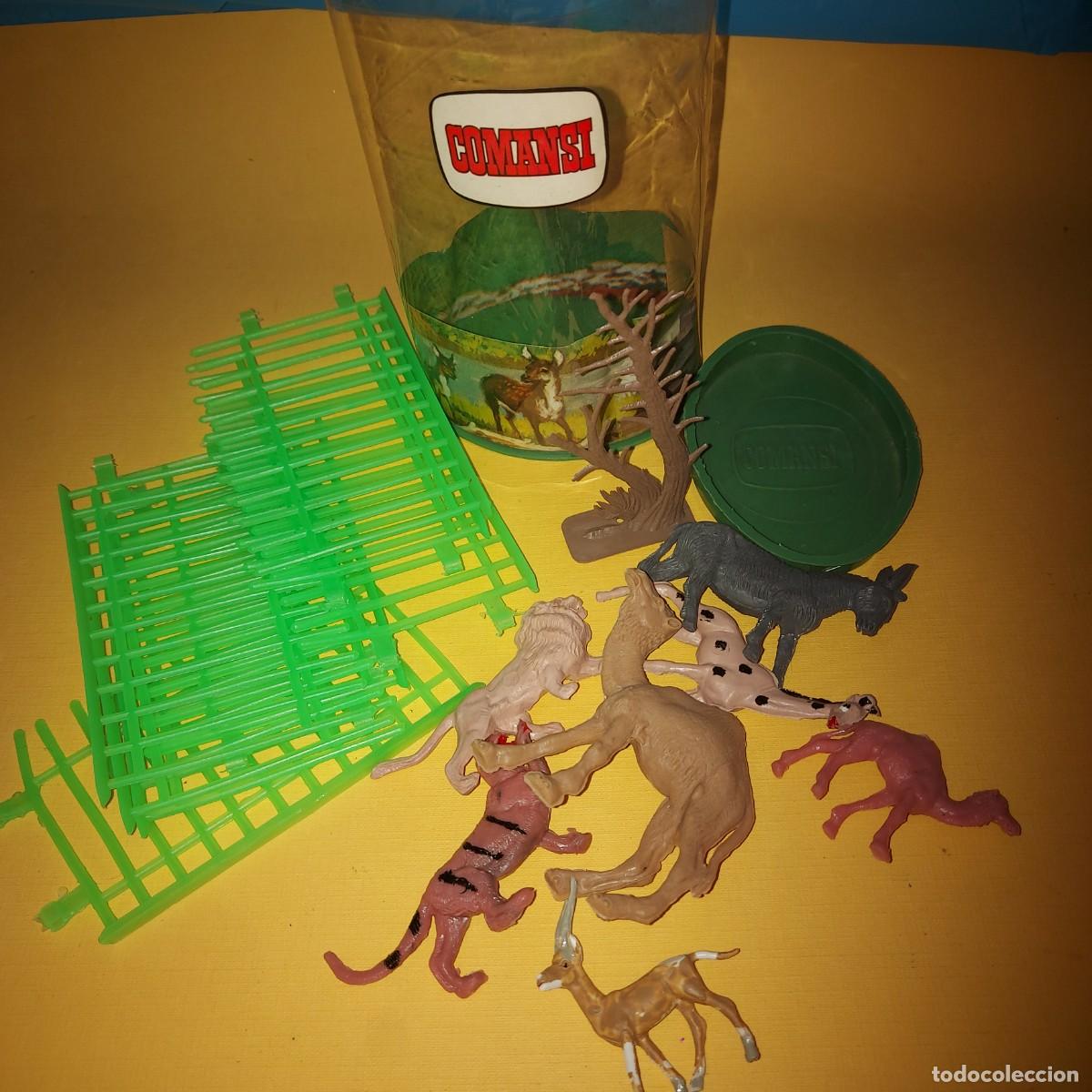 Juguetes antiguos y juegos de colecci&oacute;n: TODOS LOS ANIMALES DEL MUNDO , DE COMANSI EN SU BOTE ORIGINAL