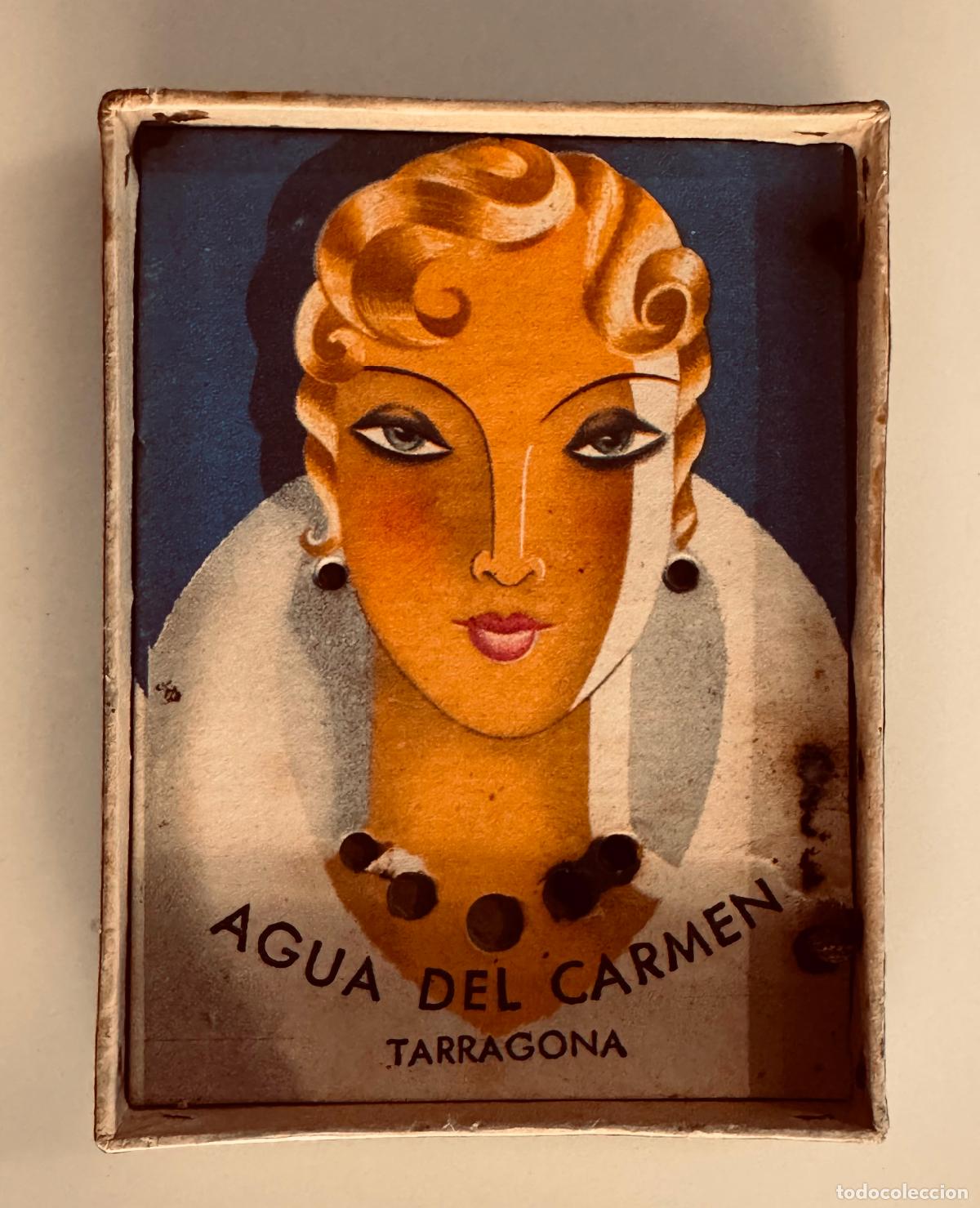 Juguetes antiguos y juegos de colecci&oacute;n: AGUA DEL CARMEN - TARRAGONA - JUEGO ANTIGUO - PUBLICIDAD -VER FOTOS