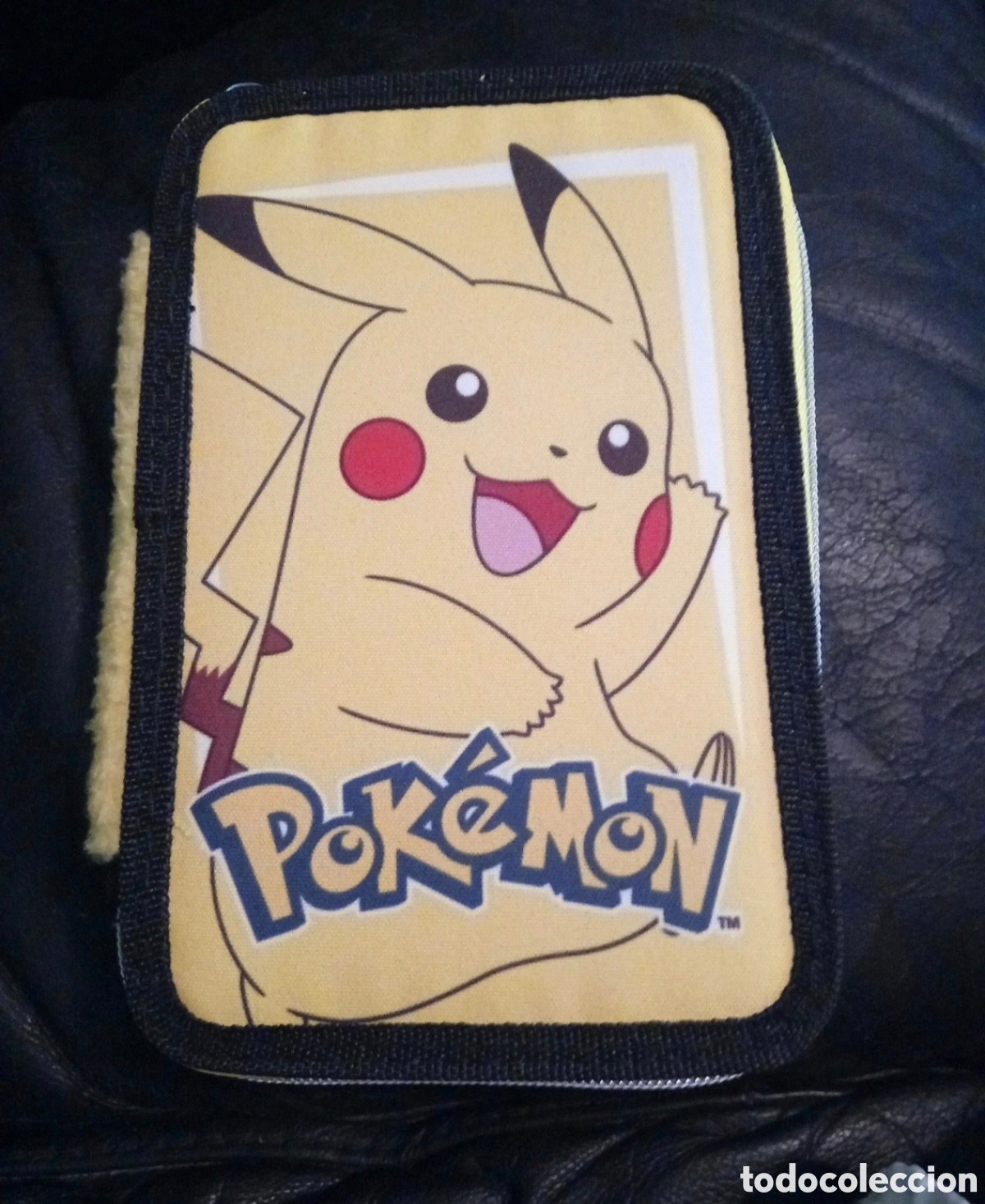 Juguetes antiguos y juegos de colecci&oacute;n: Estuche escolar completo Pok&eacute;mon Pikachu oficial (2023)