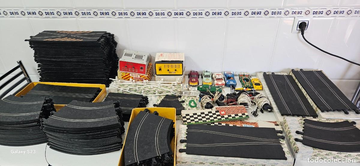 Juguetes antiguos y juegos de colecci&oacute;n: Gran Lote Scalextric vintage EXIN/TRIANG