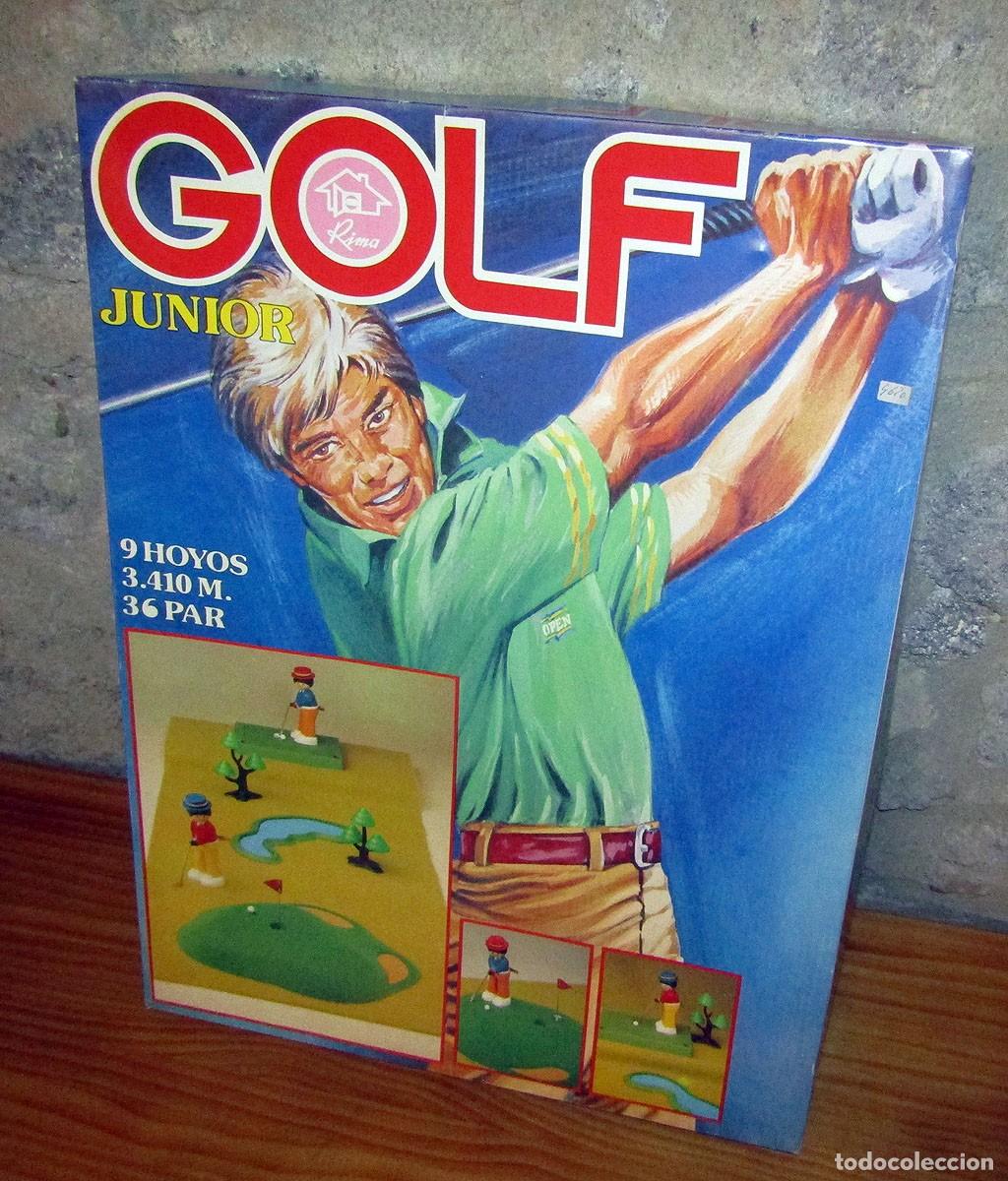 Juguetes antiguos y juegos de colecci&oacute;n: ANTIGUO GOLF JUNIOR, DE RIMA - NUEVO Y PRECINTADO - 9 HOYOS - A&Ntilde;OS 70 - 61x45x8cm