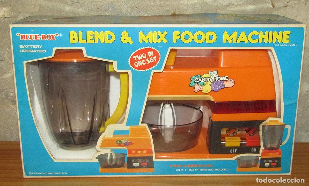 Juguetes antiguos y juegos de colecci&oacute;n: ANTIGUO ROBOT COCINA CANDY HOME DE BLUE BOX - HONG KONG, 1980 - NUEVO, EN SU CAJA Y FUNCIONA