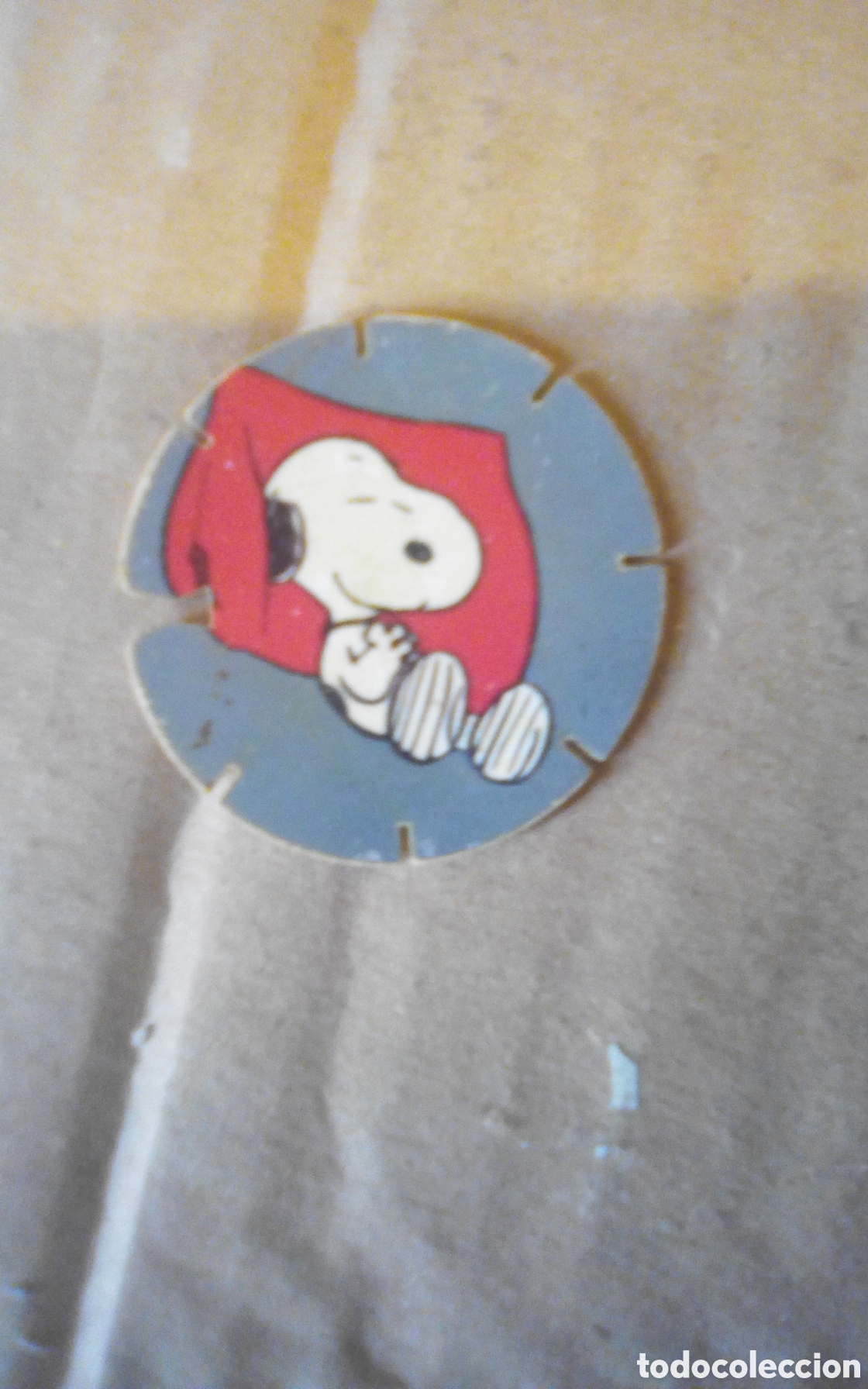Juguetes antiguos y juegos de colecci&oacute;n: Tazo Snoopy caps collection. N&deg; 41. Grefusa.