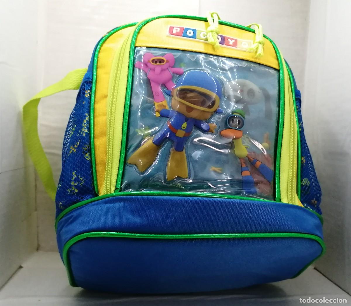Juguetes antiguos y juegos de colecci&oacute;n: POCOY&Oacute; bandolera SUBMARINISTA PATO, ELLY y BALLENA BANDOLERA ESCOLAR NUEVA