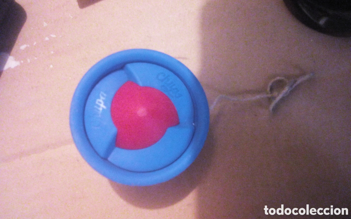 Juguetes antiguos y juegos de colecci&oacute;n: Chupa Chups. Yo-Yo promocional de pl&aacute;stico. Mide