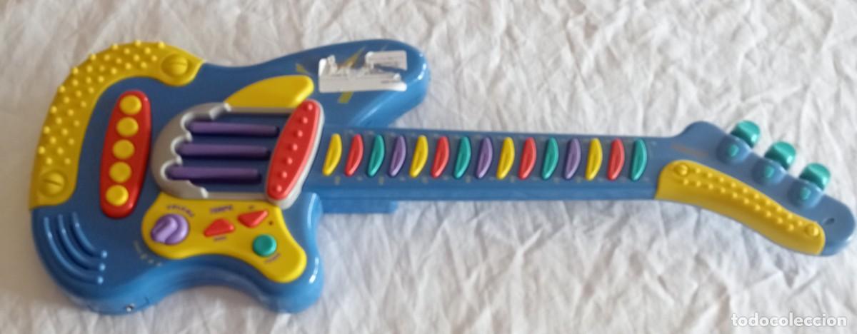 Juguetes antiguos y juegos de colecci&oacute;n: GUITARRA CON RITMOS KIDSPIRIT, BUEN ESTADO, A PILAS