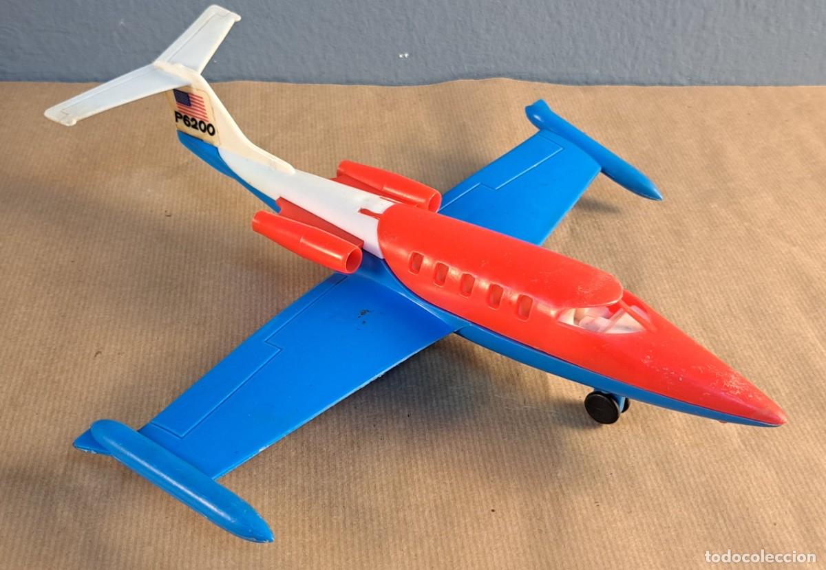 Juguetes antiguos y juegos de colecci&oacute;n: Avi&oacute;n de pl&aacute;stico Saica, a&ntilde;os 70&ndash;80, Made in Spain