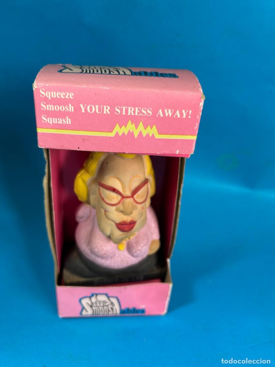 Juguetes antiguos y juegos de colecci&oacute;n: MU&Ntilde;ECO ANTIESTRES SMOOSHABLES DE GEMMY INDUSTRIES 1990 TAIWAN