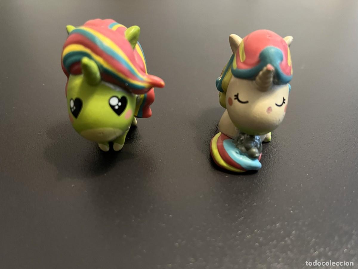 Juguetes antiguos y juegos de colecci&oacute;n: Pack 2 Unicornios Magiki Arco&iacute;ris
