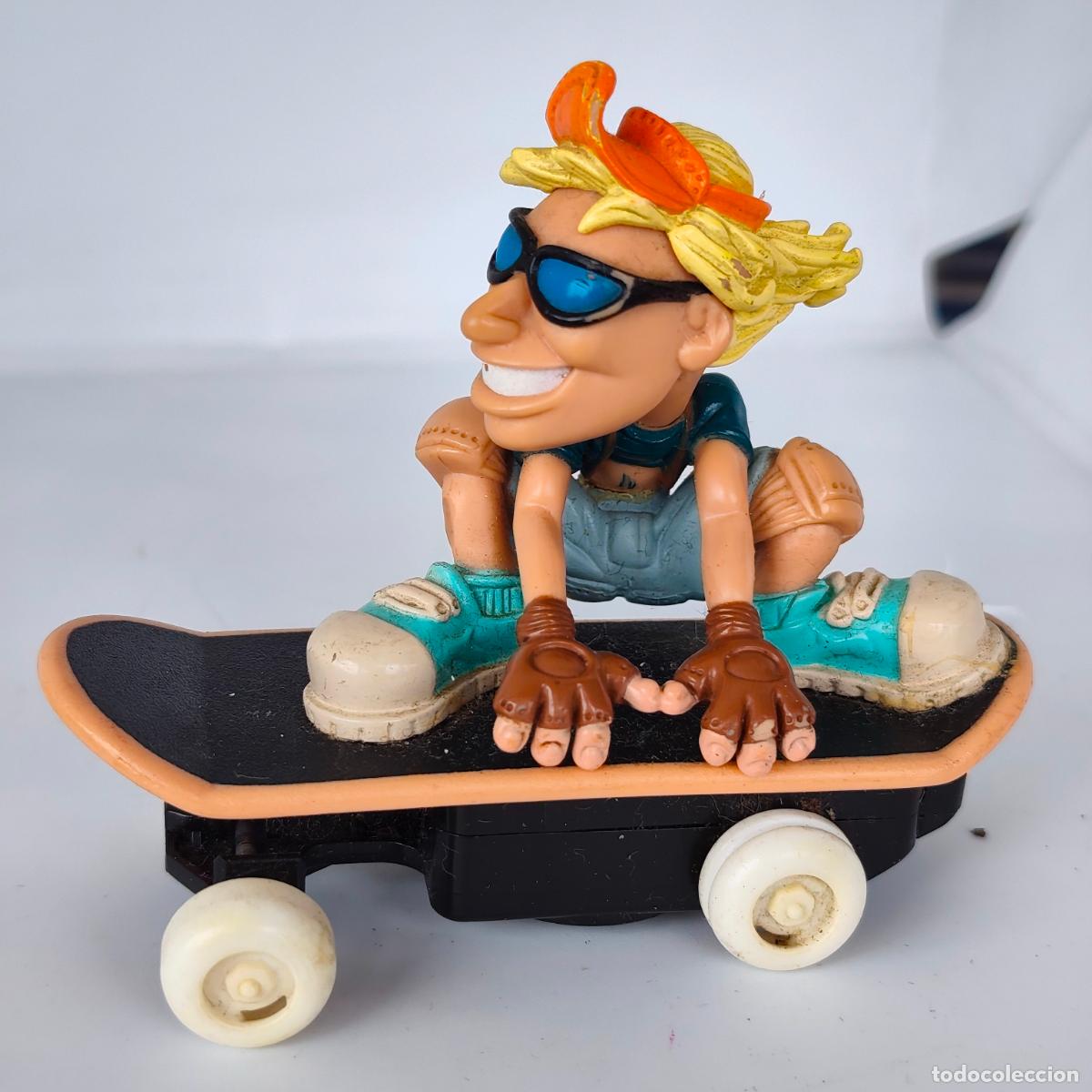 Juguetes antiguos y juegos de colecci&oacute;n: De colecci&oacute;n 1999 Playmates Tech Deck Pee Wee Patinador Radical Slick Rick