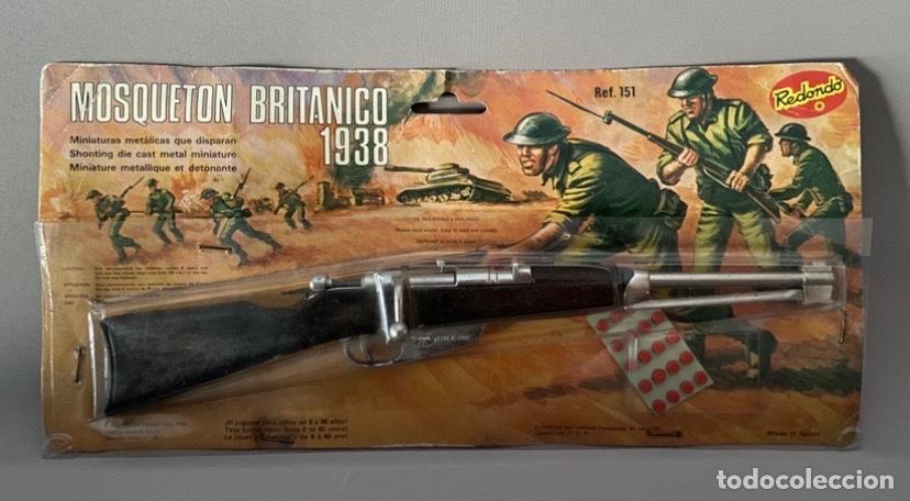 Juguetes antiguos y juegos de colecci&oacute;n: ANTIGUO &ldquo; MOSQUET&Oacute;N BRIT&Aacute;NICO 1938 &ldquo; REF 151 - JUGUETES REDONDO