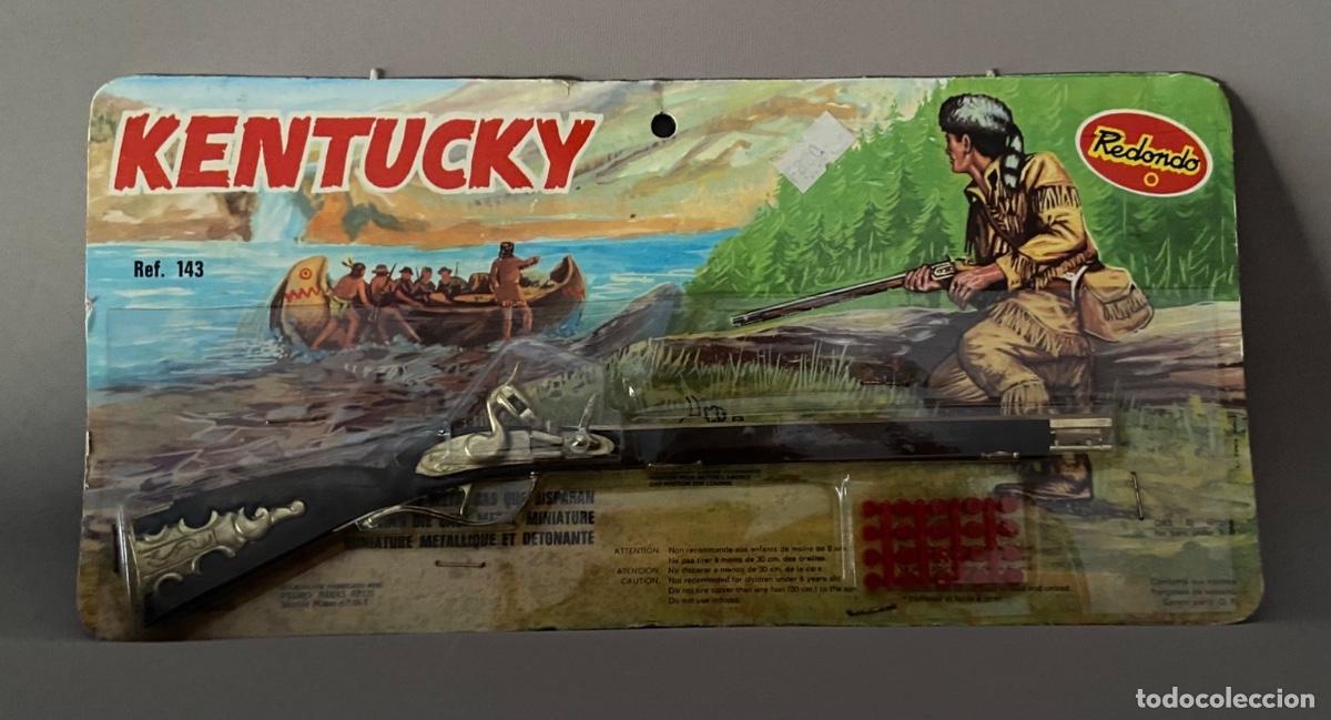 Juguetes antiguos y juegos de colecci&oacute;n: ANTIGUO &ldquo; MOSQUET&Oacute;N KENTUCKY &ldquo; REF 143 - JUGUETES REDONDO