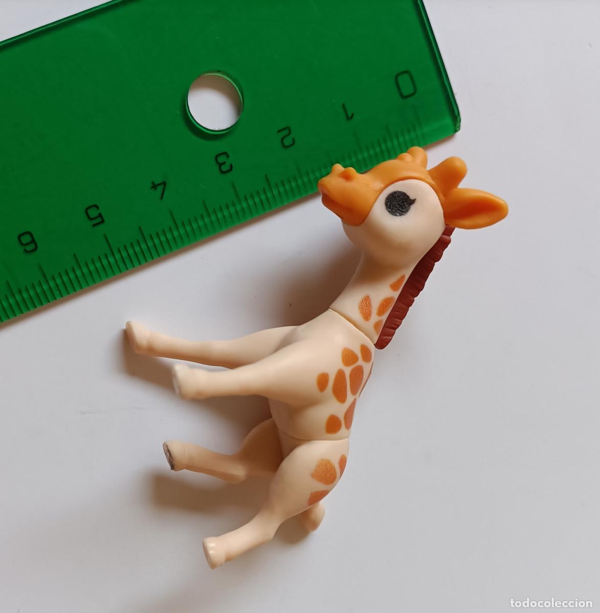 Juguetes antiguos y juegos de colecci&oacute;n: gumy jum yum safari mu&ntilde;equito mu&ntilde;eco zoo jirafa animalito animal desmontable