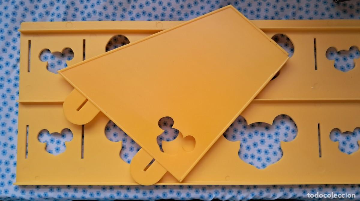 Juguetes antiguos y juegos de colecci&oacute;n: Mickey Mouse. Piezas de un juguete que desconozco ... A&ntilde;os 80. Longitud de pieza grande 45cm