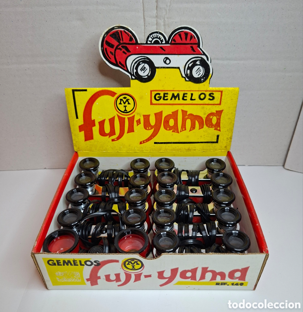 Juguetes antiguos y juegos de colecci&oacute;n: GEMELOS FUJI YAMA. NUEVOS EN CAJA. MEC&Aacute;NICA IBENSE. REF 149. 10 UNIDADES. A&Ntilde;OS 70. VINTAGE. RETRO.