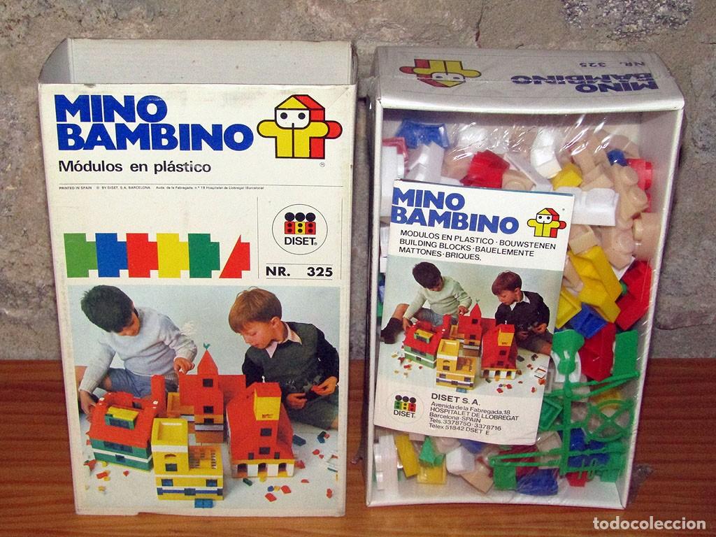 Juguetes antiguos y juegos de colecci&oacute;n: MINO BAMBINO, DE DISET - ANTIGUO JUEGO DE CONSTRUCCION - REF. 325 - NUEVO Y PRECINTADO
