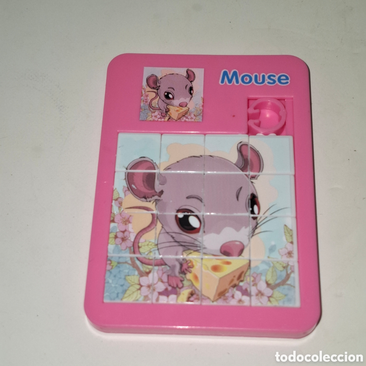 Juguetes antiguos y juegos de colecci&oacute;n: PUZZLE DE 16 PIEZAS DESLIZANTES MOUSE RATON