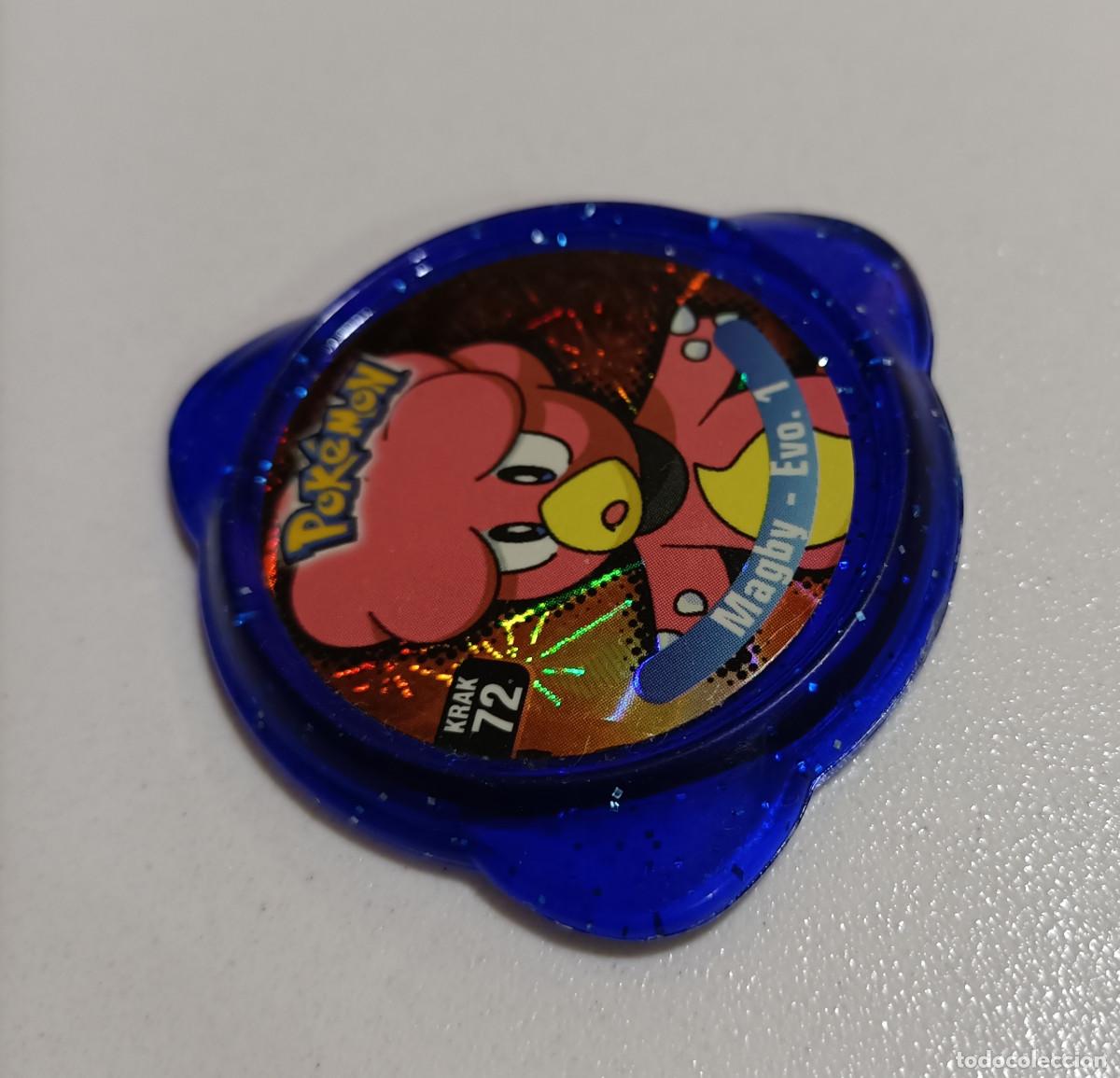 Juguetes antiguos y juegos de colecci&oacute;n: pokemon krak color de coleccion kraks panini magby 72 072 evo 1