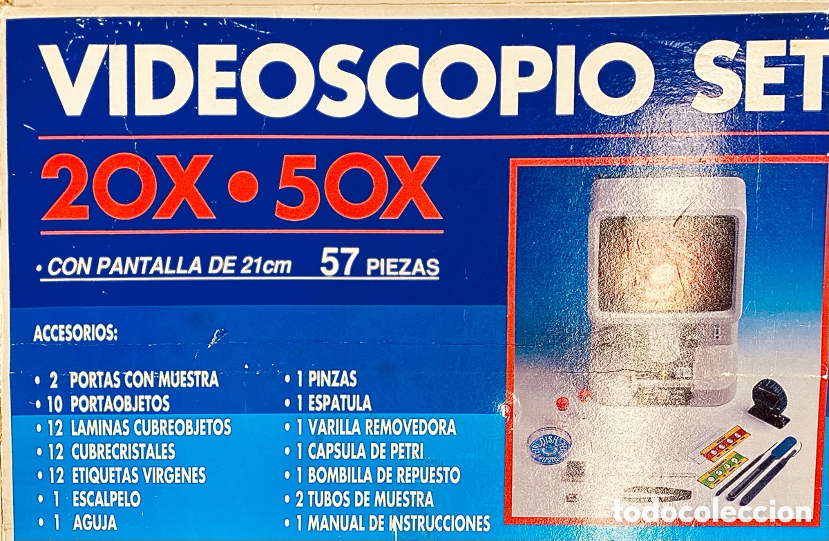 Juguetes antiguos y juegos de colecci&oacute;n: Videoscopio 20x 50x de Edu-Toys