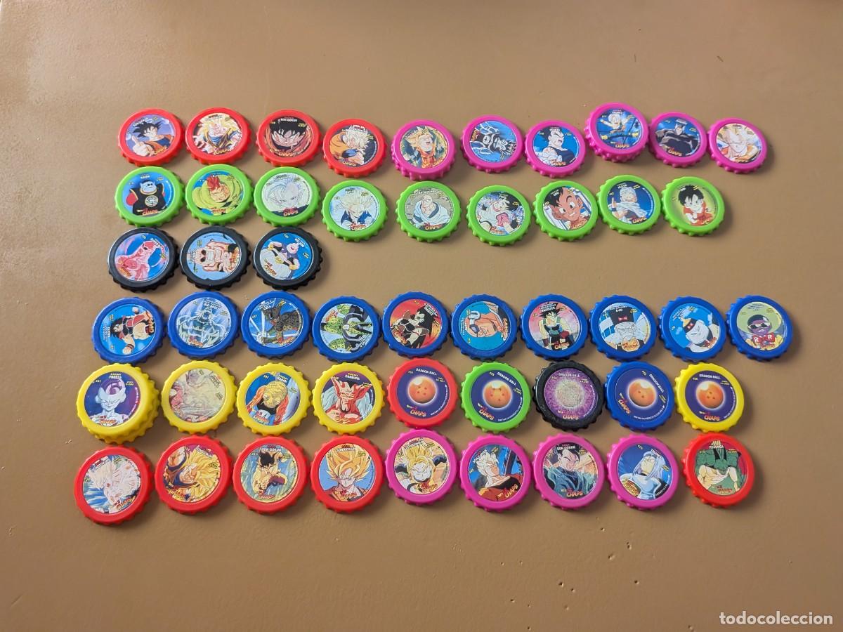 Juguetes antiguos y juegos de colecci&oacute;n: Chaps coleccion Dragon Ball Z