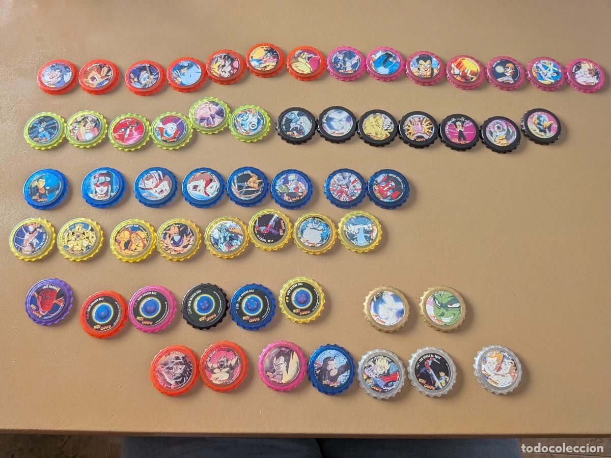 Juguetes antiguos y juegos de colecci&oacute;n: Chaps coleccion Dragon Ball GT