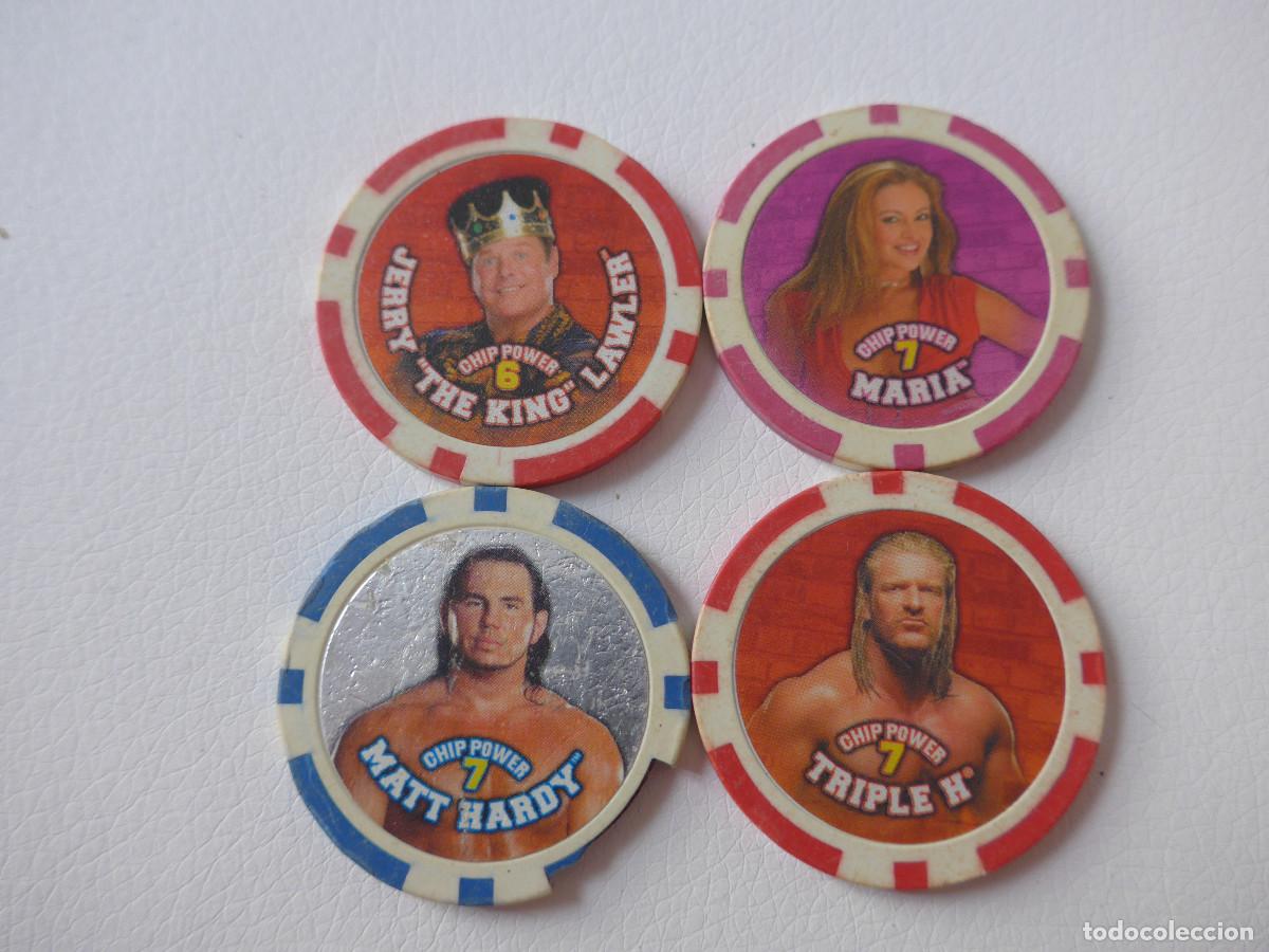 Jouets Anciens et Jeux de collection: LOTE DE 7 CHIP POWER TAZOS